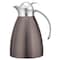 Service Ideas Marquette Series Push Button Stainless Vacuum Insulated Carafe, 33.8 Ounce, Dark Tungsten MAR10BSPBDT - alternate 1
